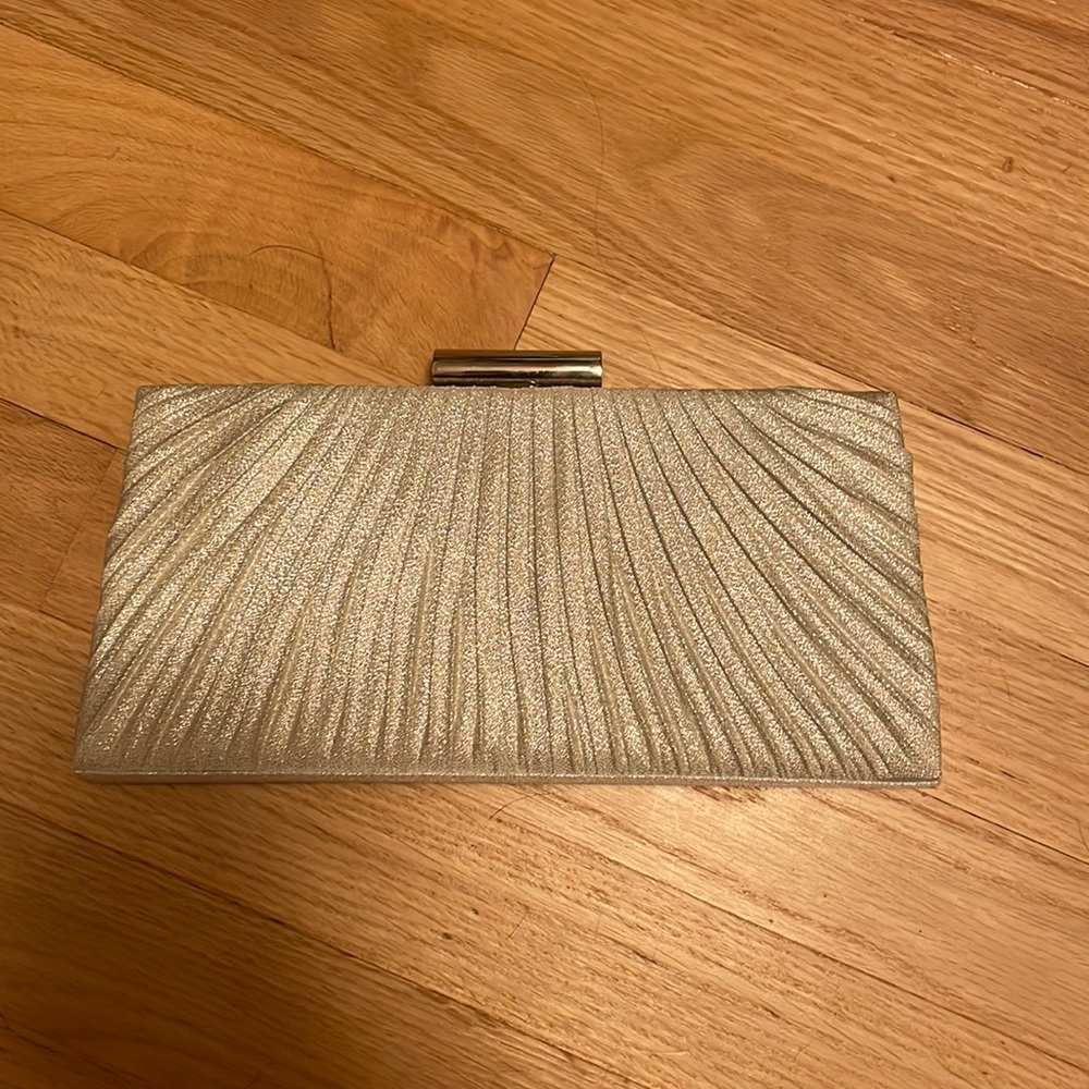 Silver Sparkly Clutch for Bride/Wedding/Formal Events
